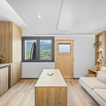 Appartement La Capsule - Avec Vue Panoramique Sion